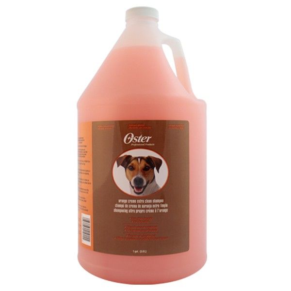 Суперочищающий шампунь для собак Oster Orange Cream Extra Clean 1:10 3,8 л