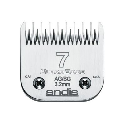 Ножевой блок ANDIS ULTRA EDGE №7, 3,2 мм, совместим с роторными машинками ANDIS, MOSER, OSTER, THRI