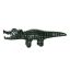 Украшение для ножниц на магните - Черный Крокодил
