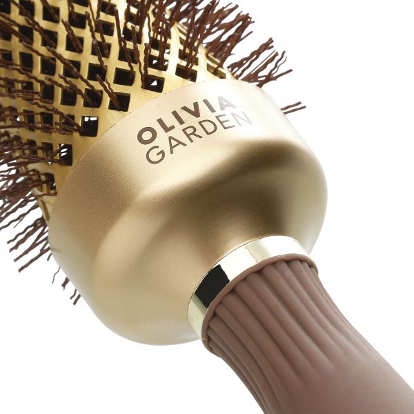 Брашинг для волос Olivia Garden Ceramic Ion Nano Thermic Contour Thermal 52 мм