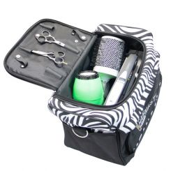 Кейс-сумка HAIRMASTER ZEBRA для инструмента, полиэстер, с специальными крепления под ножницы и отсе артикул 890714 фото, цена pr_16035-03, фото 3