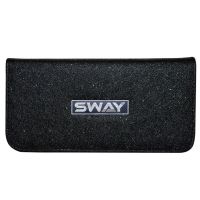 Sway артикул: 110 999003 Парикмахерский чехол для двух моделей ножниц Sway Black Edition