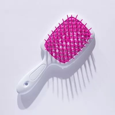 Сервис Расческа для волос Hollow Comb Superbrush Plus White+Violet