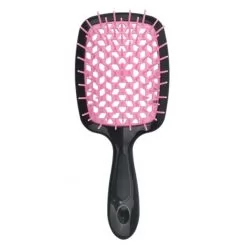 Фото Гребінець для волосся Hollow Comb Superbrush Plus Black+Light Pink - 1