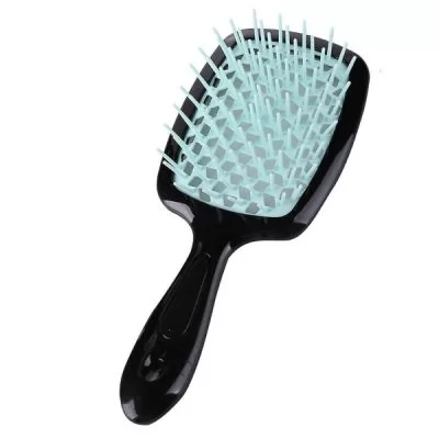 Гребінець для волосся Hollow Comb Superbrush Plus Black Mint