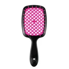 Фото Расческа для волос Hollow Comb Superbrush Plus Black+Pink - 1