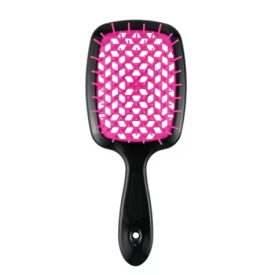 Отзывы на Расческа для волос Hollow Comb Superbrush Plus Black+Pink