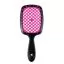 Гребінець для волосся Hollow Comb Superbrush Plus Black+Pink