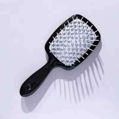 Технические данные Расческа для волос Hollow Comb Superbrush Plus Black and White 