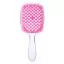 Гребінець для волосся Hollow Comb Superbrush Plus Transparent Pink