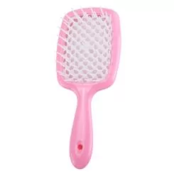 Фото Расческа для волос Hollow Comb Superbrush Plus Pink+White - 1