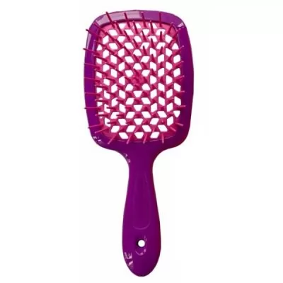 Все фото Расческа для волос Hollow Comb Superbrush Plus Pink+Pink