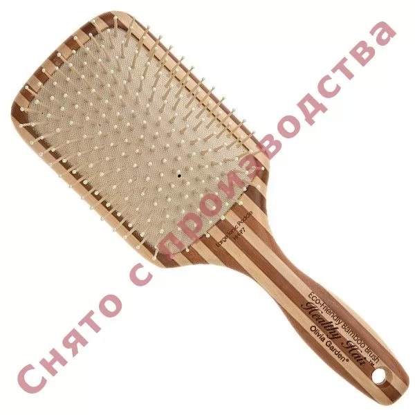 Бамбуковая шетка лопата для волос Olivia Garden Healthy Hair Paddle P7