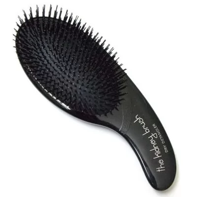 Фото Щітка для волосся Olivia Garden The Kidney Brush Dry Detangler Black