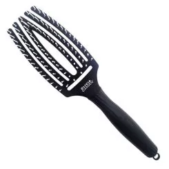 Фото Щітка для укладки волосся Olivia Garden Finger Brush Medium Black - 1