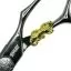 Фото Прикраса для ножиць на магніті - Золотий Ягуар - 4