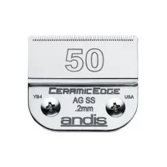 Фото Ножевой блок ANDIS CERAMIC EDGE №50, 0,2 мм, совместим с роторными машинками ANDIS, MOSER, OSTER, T - 1