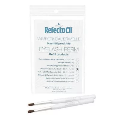 Набір кистей для фарбування бровей та вій RefectoCil Refill Cosmetic Brushes 2 шт.