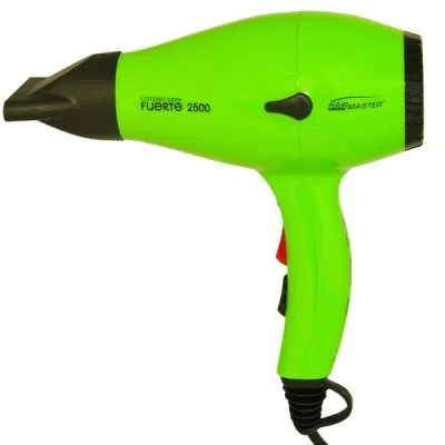 Характеристики Фен Hairmaster Fuerte Compact Green 2200 Вт