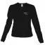 Промо товар BABYLISS PRO футболка женская черная размер M, длинный рукав