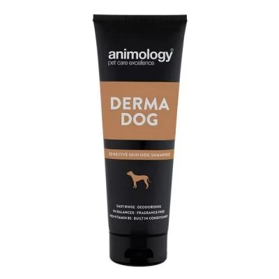 Технические данные Шампунь для чувствительной кожи собак Animology Derma Dog 1:20 250 мл 