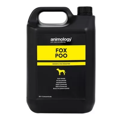Шампунь для собак от запаха Animology Fox Poo 1:20 5 л