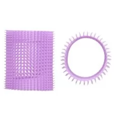 Фото Бігуді Olivia Garden Nit Curl Purple фіолет упаковка 3шт. - 4
