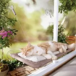 Фото Подушка наоконная для кошки на присосках Oster Sunny Seat Window Bed - 2