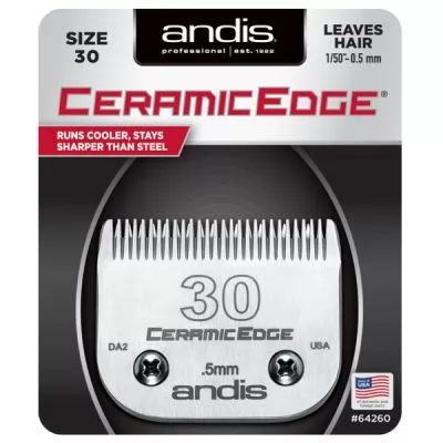 Технические данные Нож на машинку для стрижки Andis A5 Ceramic Edge 30 - 0,5 мм. 