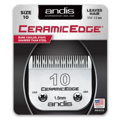 Технические данные Нож на машинку для стрижки Andis A5 Ceramic Edge 10 1,5 мм. 