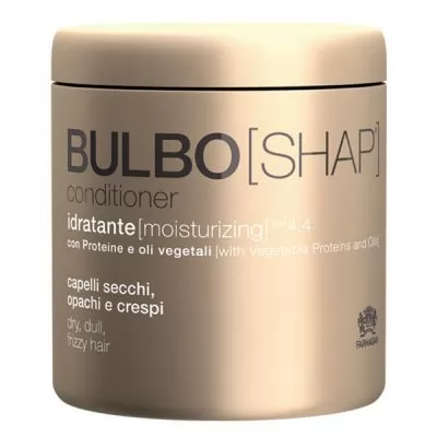 Характеристики Кондиціонер для сухого, тьмяного та кучерявого волосся Farmagan Bulboshap 1000 мл.