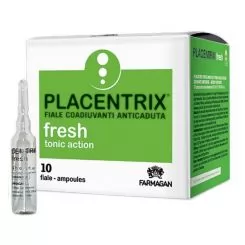 Фото Лосьйон для стимуляції росту волосся Farmagan Placentrix Fresh 1 шт. - 7,5 мл. - 1