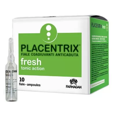 Лосьйон для стимуляції росту волосся Farmagan Placentrix Fresh 1 шт. - 7,5 мл.