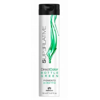 Сервіс Гель для прямого фарбування волосся Superlative Direct Color колір Bottle Green – 150 мл.