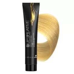 Фото Крем-краска для волос аммиачная Farmagan Superlative 10.3 очень светлый блонд платиновый золотистый – 100 мл. - 1