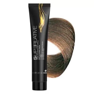 Аммиачная крем–краска для волос Superlative 7.2 блонд ирис – 100 мл.