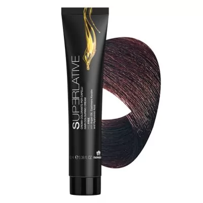 Аміачна крем-фарба для волосся Superlative 4.5 коричневий махагон – 100 мл.