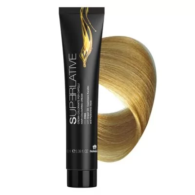 Фото Аміачна крем-фарба для волосся Superlative 10 блонд платиновий - 100 мл.