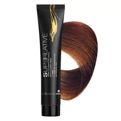 Сервіс Аміачна крем-фарба для волосся Superlative 7.03 натуральний блонд теплий – 100 мл.