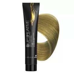 Фото Крем-фарба для волосся аміачна Farmagan Superlative 10.01 холодний світлий платиновий блонд натуральний - 100 мл. - 1