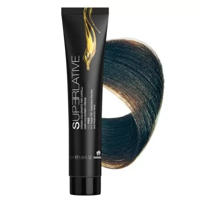 Аммиачная крем–краска для волос Superlative 5.01 холодный светло–каштановый натуральный – 100 мл.
