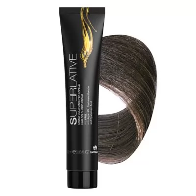 Аміачна крем-фарба для волосся Superlative 6.23 темний блонд золотистий ірис – 100 мл.