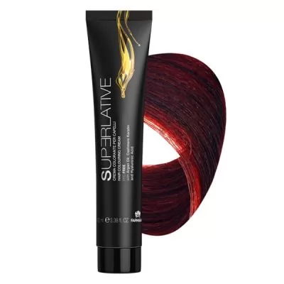 Аміачна крем-фарба для волосся Superlative 5.6 світло-коричневий червоний - 100 мл.