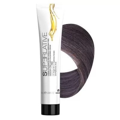 Сервис Безаммиачная крем–краска для волос Superlative 7.1 блонд пепельный – 100 мл.