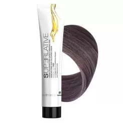 Фото Крем-краска для волос безаммиачная Farmagan Superlative 8.1 светлый блонд пепельный – 100 мл. - 1