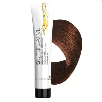 Безаміачна крем-фарба для волосся Superlative 6.8 темний шоколадний блонд - 100 мл.