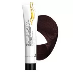 Фото Крем-краска для волос безаммиачная Farmagan Superlative 5.3 светло–коричневый золотистый – 100 мл. - 1