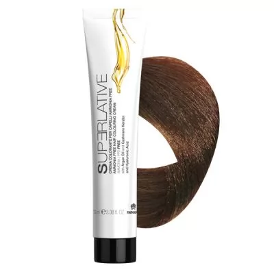 Характеристики Безаміачна крем-фарба для волосся Superlative 6.3 темно-коричневий золотистий - 100 мл.