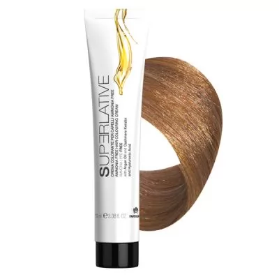 Сервіс Безаміачна крем-фарба для волосся Superlative 9.3 екстра світлий блонд золотистий - 100 мл.