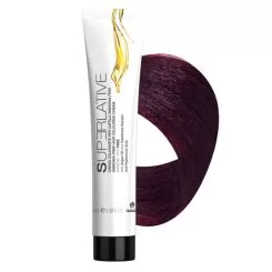 Фото Крем-краска для волос безаммиачная Farmagan Superlative 4.5 средний коричневый махагон – 100 мл. - 1